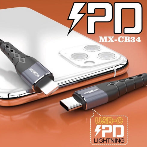 Super Fast Charger MX-CB34 PD 30W Data Cable